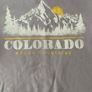 hollister cropped crewneck